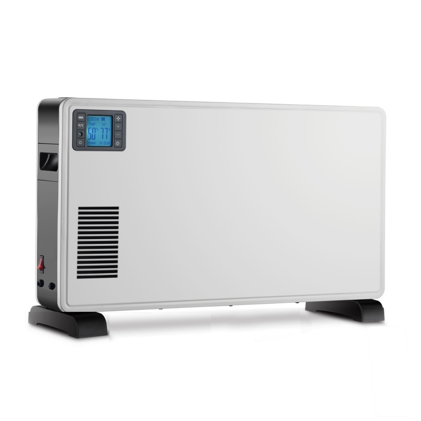 Brilagi - Електрически конвектор 1000/1300/2300W LCD/таймер/TURBO/термостат бял + д.у.