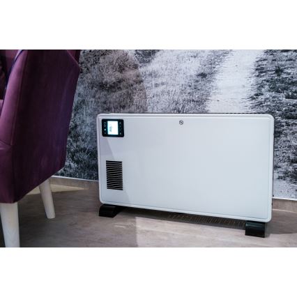 Brilagi - Електрически конвектор 1000/1300/2300W LCD/таймер/TURBO/термостат бял + д.у.