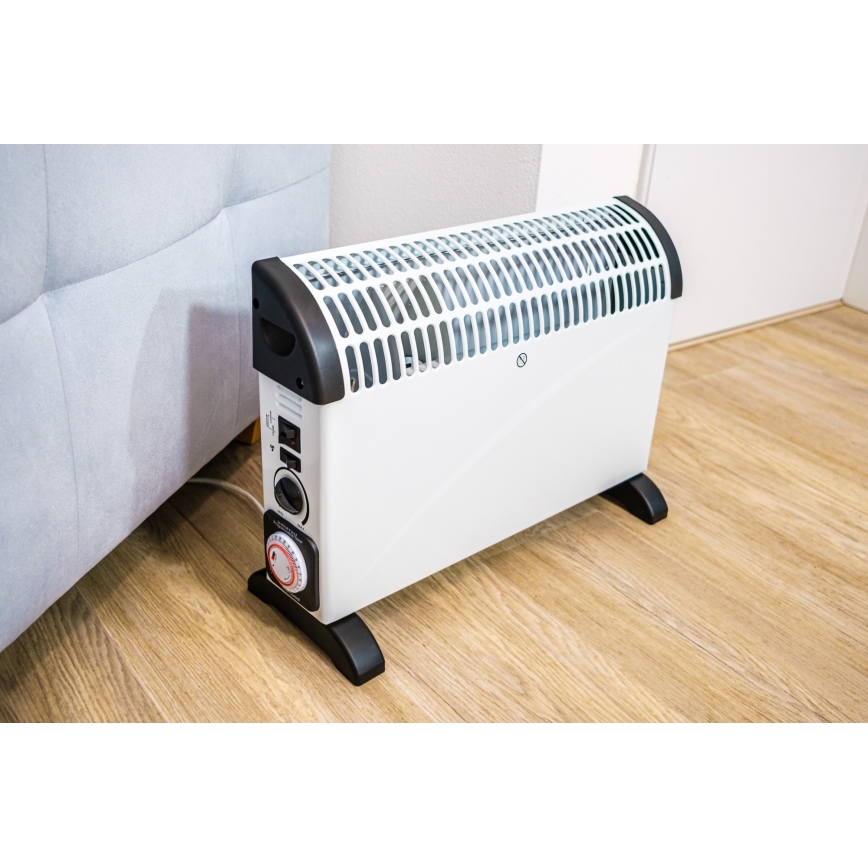 Brilagi - Електрически конвекторен нагревател 750/1250/2000W таймер/термостат