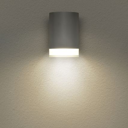 Brilagi - Екстериорен аплик MATERA 1xGU10/30W/230V сив IP54