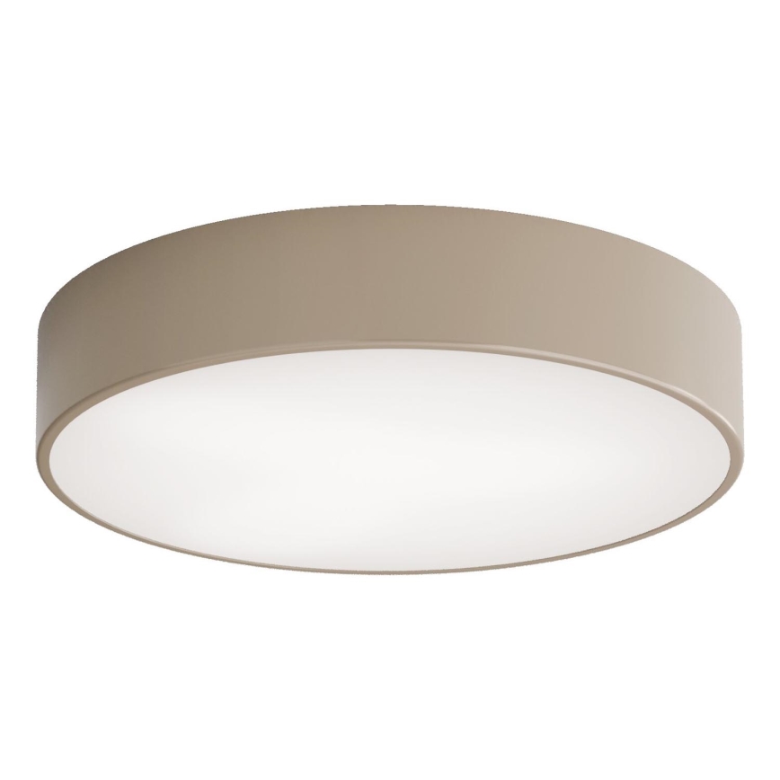 Brilagi - Екстериорна лампа за таван със сензор CLARE 3xE27/72W/230V Ø 40 см IP54 бежов