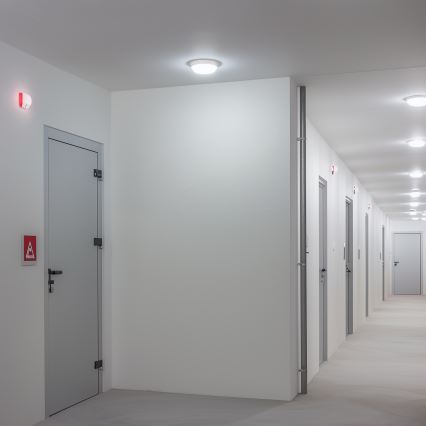 Brilagi - Екстериорна LED лампа за таван LED/13W/230V Ø 17 см IP54