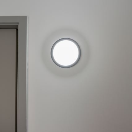 Brilagi - Екстериорна LED лампа за таван LED/20W/230V Ø 23 см IP54 антрацит
