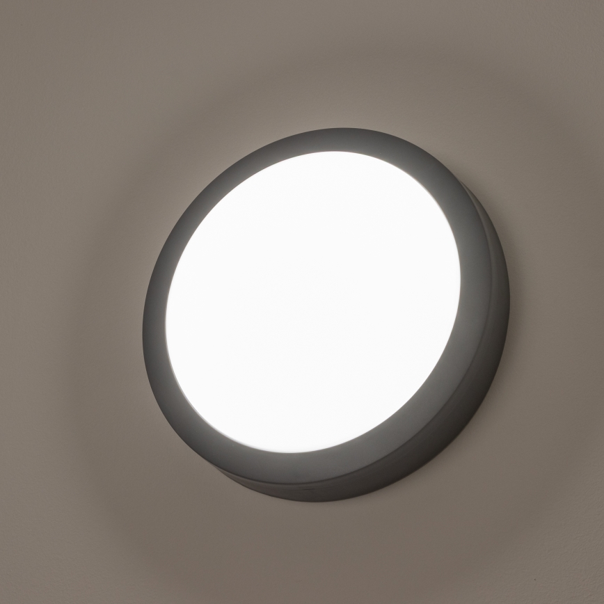 Brilagi - Екстериорна LED лампа за таван LED/20W/230V Ø 23 см IP54 антрацит