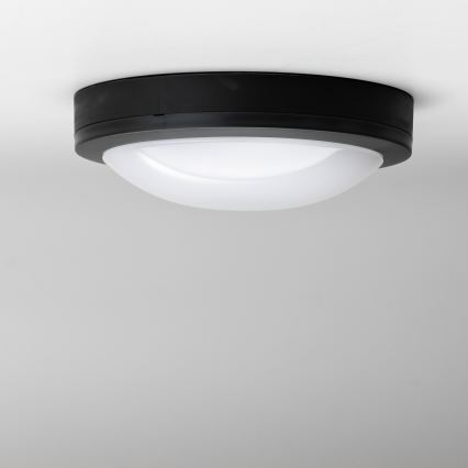 Brilagi - Екстериорна LED лампа за таван LED/20W/230V Ø 23 см IP54 антрацит