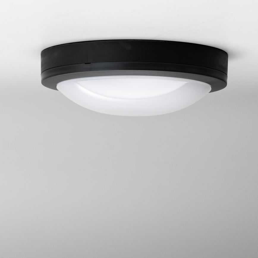 Brilagi - Екстериорна LED лампа за таван LED/20W/230V Ø 23 см IP54 антрацит
