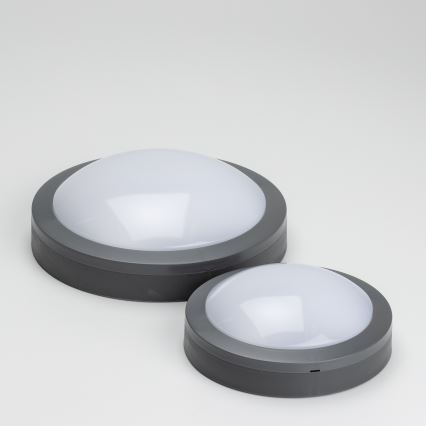 Brilagi - Екстериорна LED лампа за таван LED/20W/230V Ø 23 см IP54 антрацит