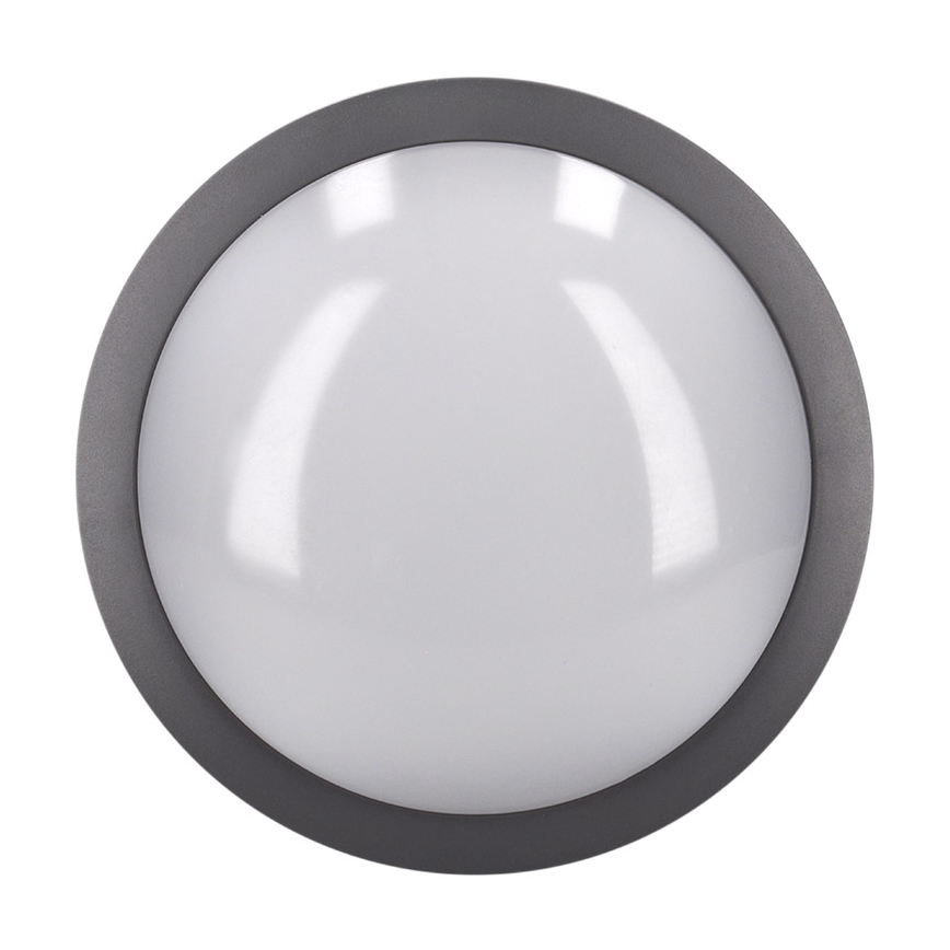 Brilagi - Екстериорна LED лампа за таван LED/20W/230V Ø 23 см IP54 антрацит