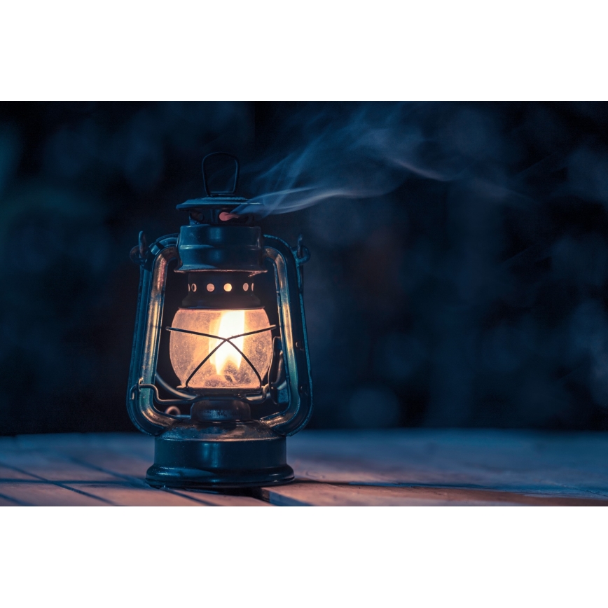Brilagi - Газова лампа LANTERN 19 см тъмносин