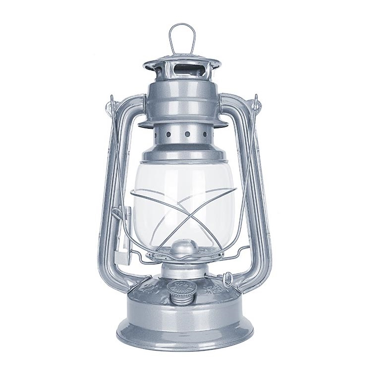 Brilagi - Газова лампа LANTERN 28 см сребрист