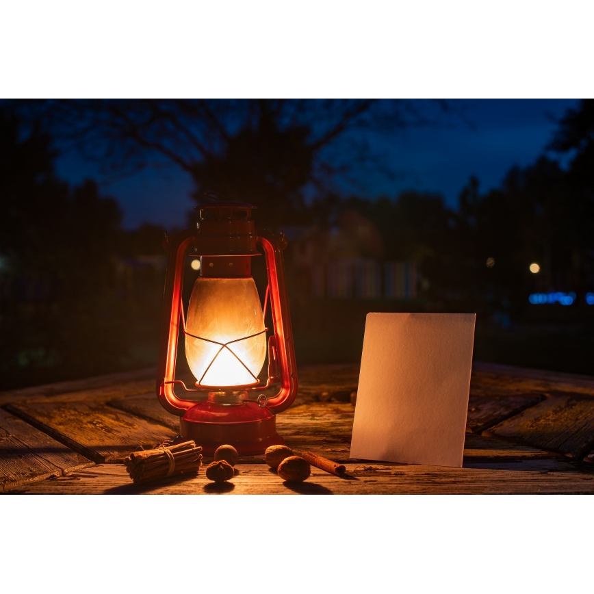 Brilagi - Газова лампа LANTERN 31 см червен