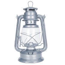 Brilagi - Газова лампа LANTERN 28 см сребриста