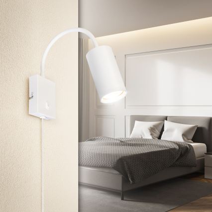 Brilagi - Гъвкав аплик SELE 1xGU10/30W/230V бял
