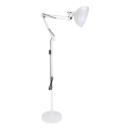 Brilagi - Гъвкава подова лампа TASKER 1xE27/60W/230V 157 cm бяла