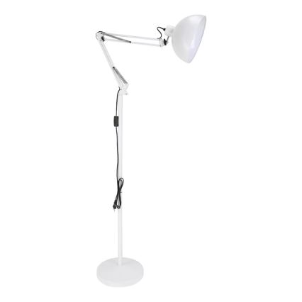 Brilagi - Гъвкава подова лампа TASKER 1xE27/60W/230V 157 cm бяла