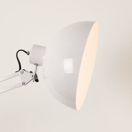 BRILAGI - Гъвкава подова лампа TASKER 1xE27/60W/230V 157 cm бяла
