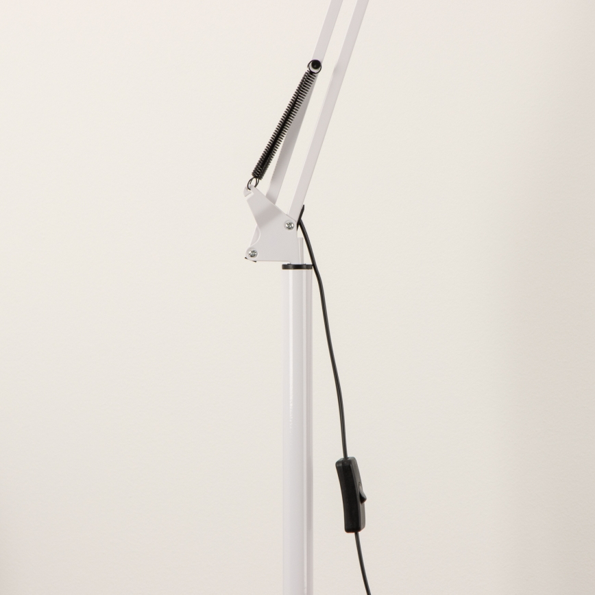 BRILAGI - Гъвкава подова лампа TASKER 1xE27/60W/230V 157 cm бяла