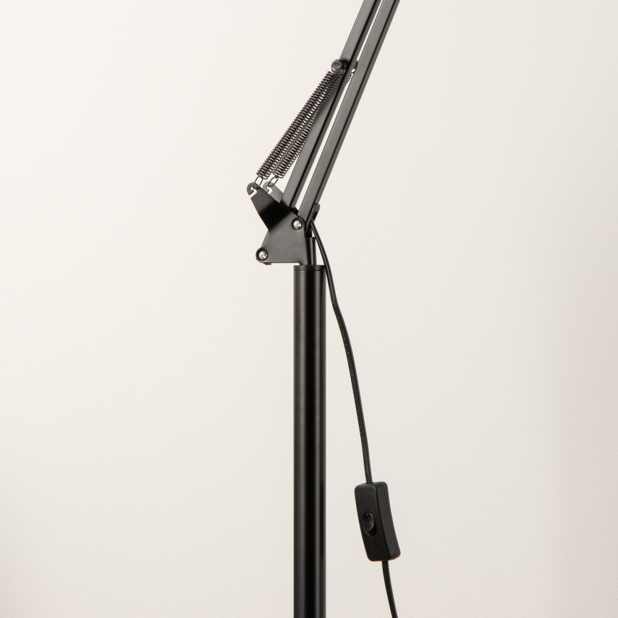 Brilagi - Гъвкава подова лампа TASKER 1xE27/60W/230V 184 см черна