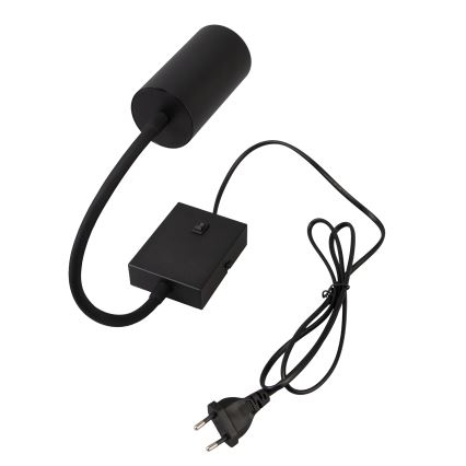 Brilagi - Гъвкава стенна лампа SELE с ключ 1xGU10/30W/230V черна/златна
