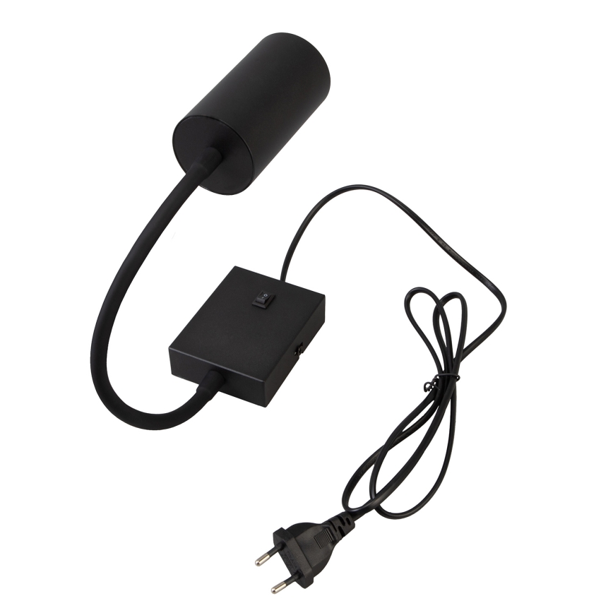 Brilagi - Гъвкава стенна лампа SELE с ключ 1xGU10/30W/230V черна/златна