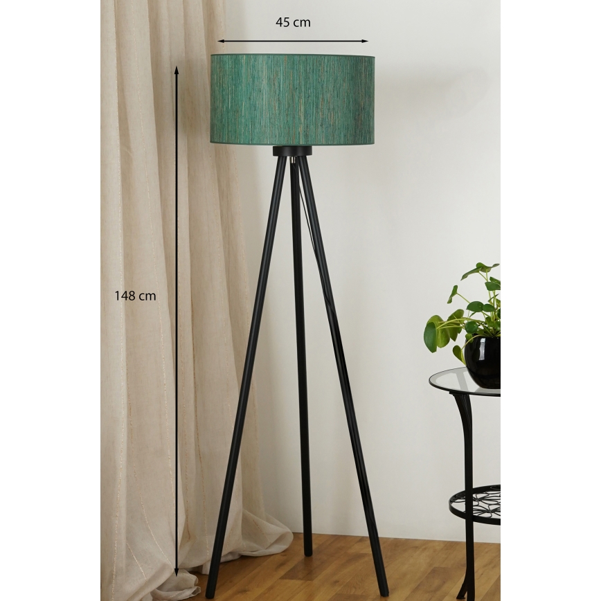Brilagi - Лампион BOSTON ROLLER 1xE27/15W/230V слама зелен/златист