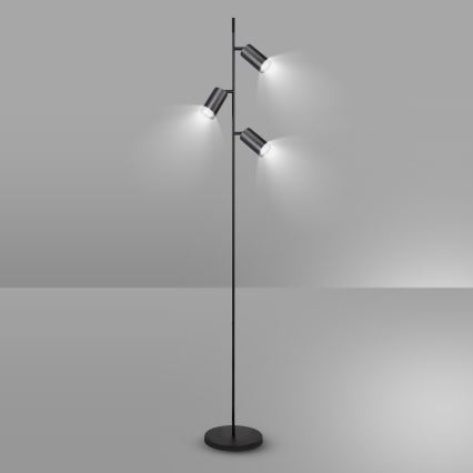 Brilagi - Лампион SELE 3xGU10/30W/230V черен