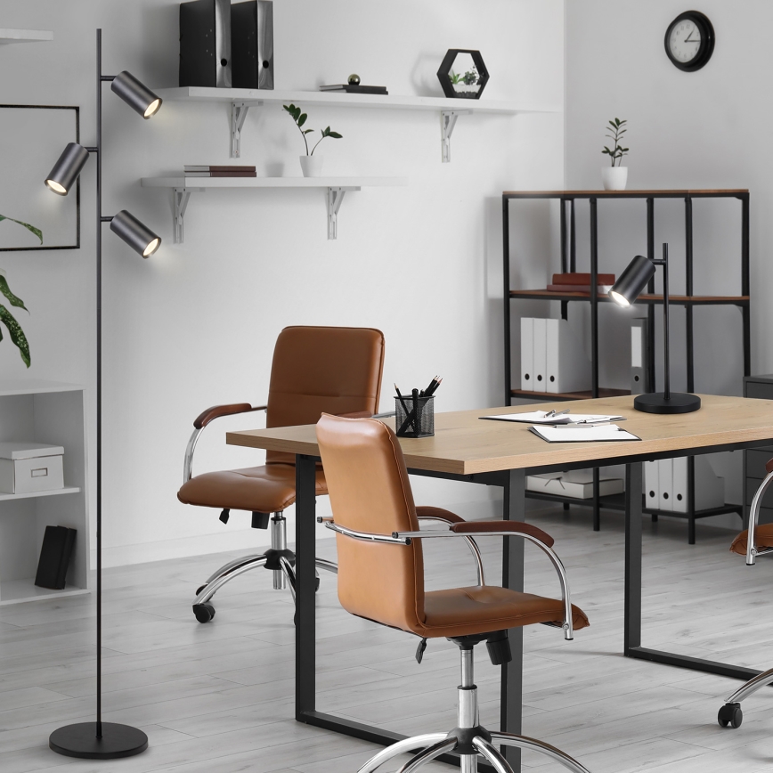 Brilagi - Лампион SELE 3xGU10/30W/230V черен