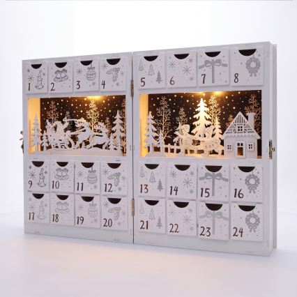 BRILAGI - LED Адвентен календар LED/2xAA
