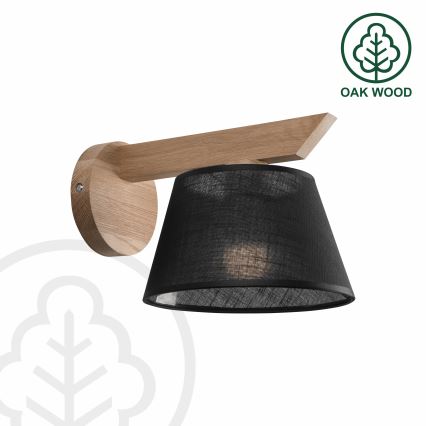 Brilagi - LED  Аплик ANTHONY 1xE14/40W/230V дъб/черен