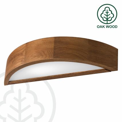Brilagi - LED аплик CARVALHO 1xE27/60W/230V дъб череша