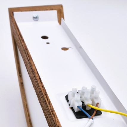 Brilagi - LED аплик CARVALHO 1xE27/60W/230V дъб череша