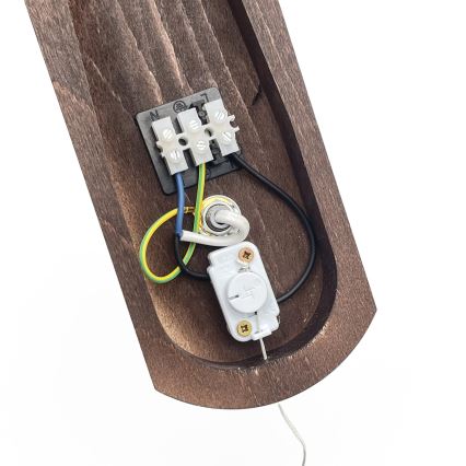 Brilagi - LED Аплик COTTAGE 1xE14/40W/230V бук/кафяв