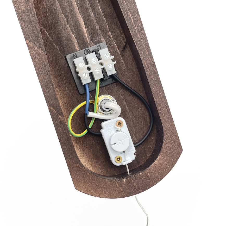 Brilagi - LED Аплик COTTAGE 1xE14/40W/230V бук/кафяв