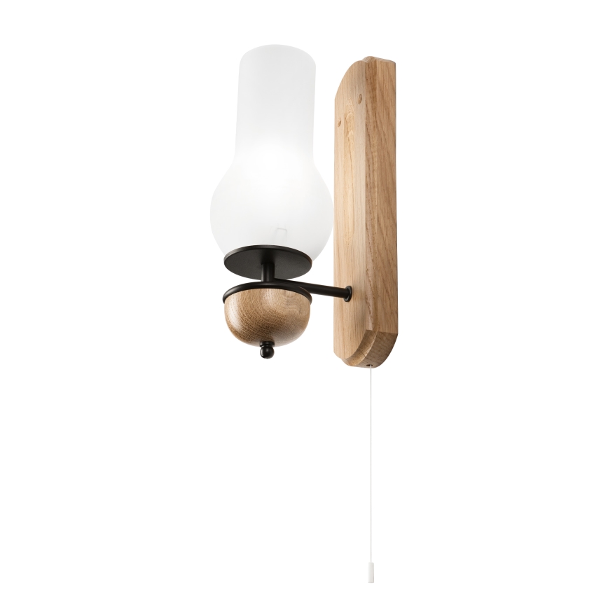Brilagi - LED Аплик COTTAGE 1xE14/40W/230V дъб/бял