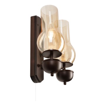 Brilagi - LED Аплик COTTAGE 2xE14/40W/230V бук/кафяв