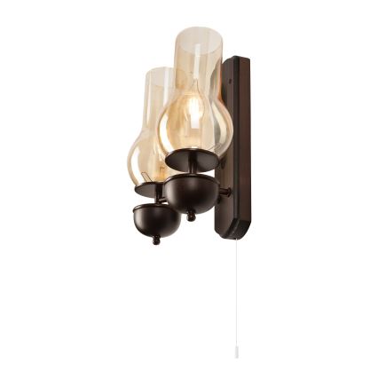 Brilagi - LED Аплик COTTAGE 2xE14/40W/230V бук/кафяв