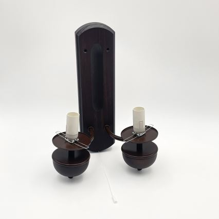 Brilagi - LED Аплик COTTAGE 2xE14/40W/230V бук/кафяв