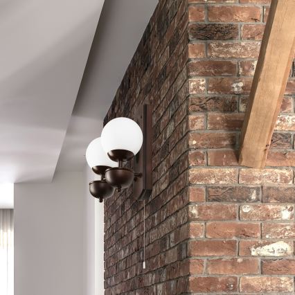 Brilagi - LED Аплик COTTAGE 2xG9/40W/230V бук/бял