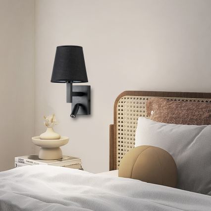 Brilagi - LED Аплик DEYA 1xE14/40W/230V + LED/3W черен