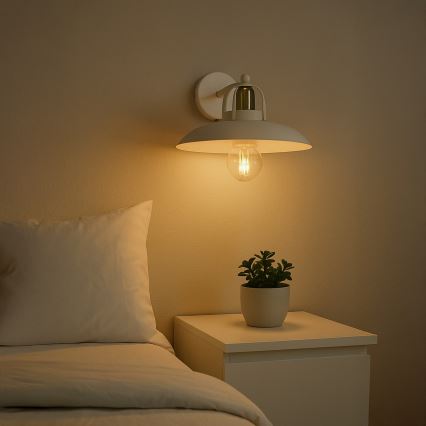 Brilagi - LED Аплик FLAMENGO 1xE27/60W/230V бял