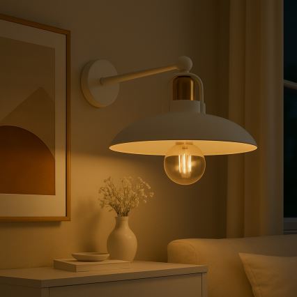 Brilagi - LED Аплик FLAMENGO 1xE27/60W/230V бял