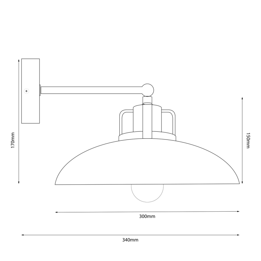 Brilagi - LED Аплик FLAMENGO 1xE27/60W/230V син