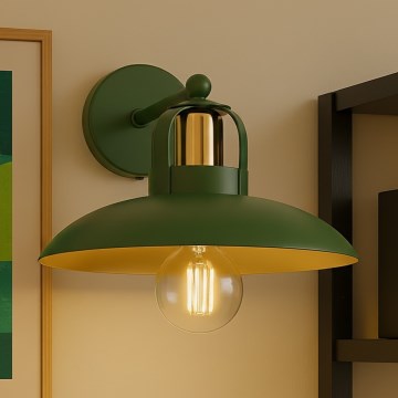 Brilagi - LED Аплик FLAMENGO 1xE27/60W/230V зелен