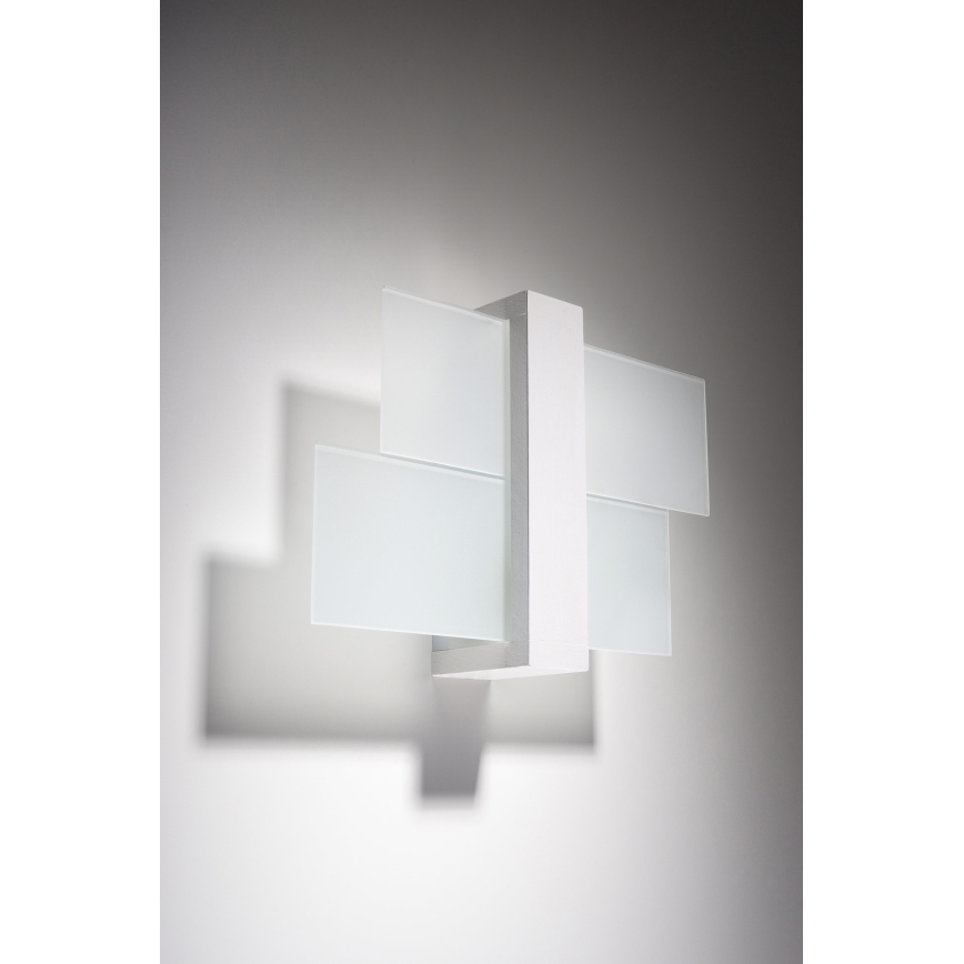 Brilagi -  LED аплик HERA 1xE27/7,5W/230V бял
