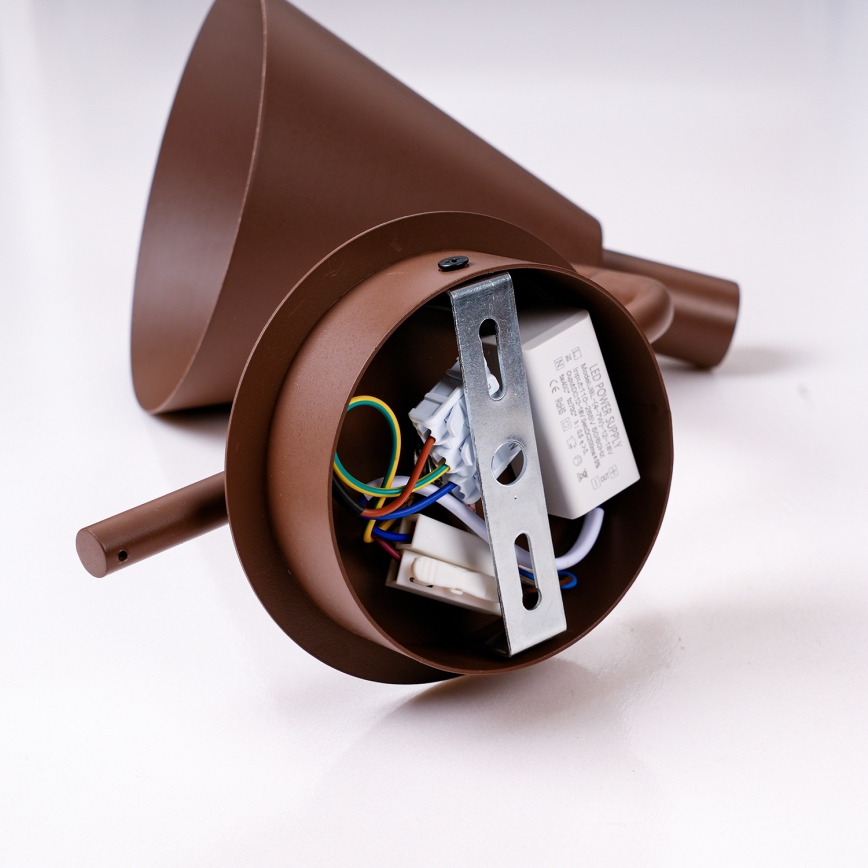 Brilagi - LED Аплик LUCERA LED/3W/230V кафяв