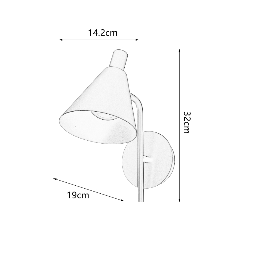 Brilagi - LED Аплик LUCERA LED/3W/230V кафяв