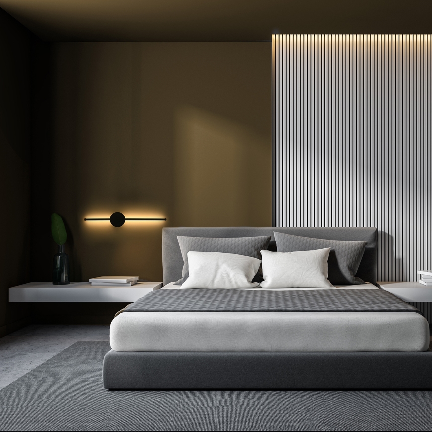 Brilagi - LED Аплик LUGO DUE LED/9W/230V черен