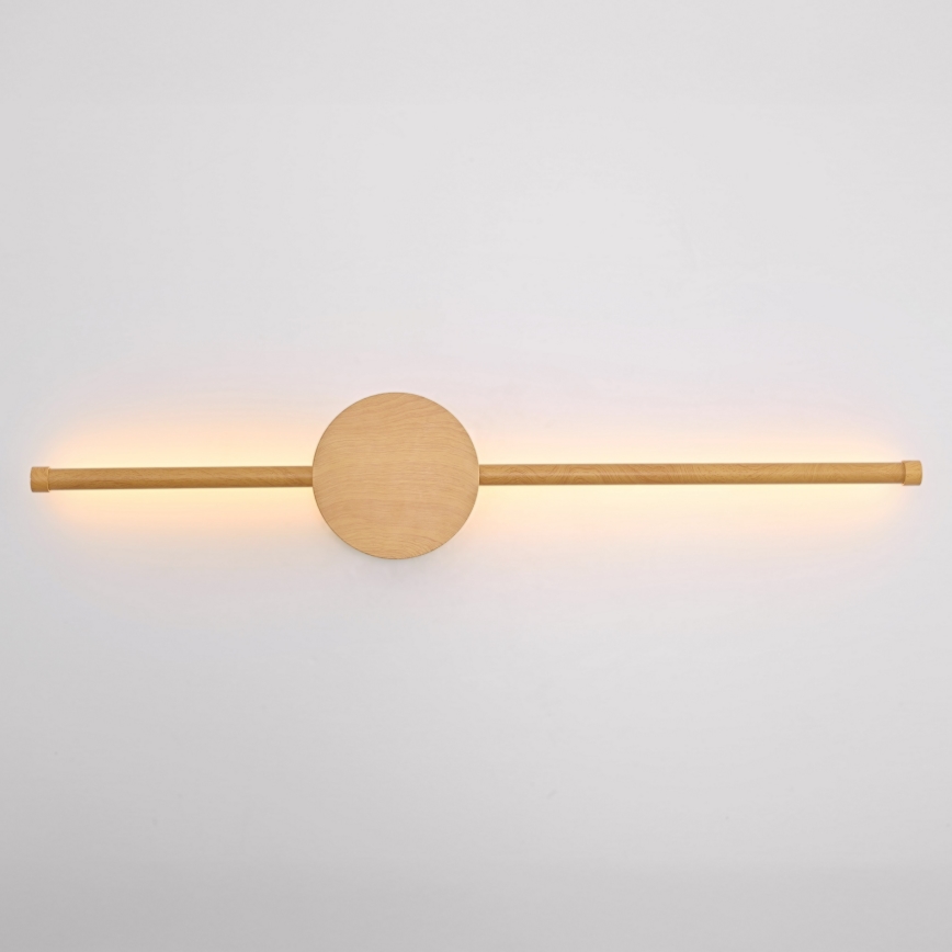 Brilagi - LED Аплик LUGO DUE LED/9W/230V дъбов декор