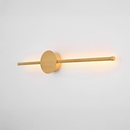 Brilagi - LED Аплик LUGO DUE LED/9W/230V дъбов декор