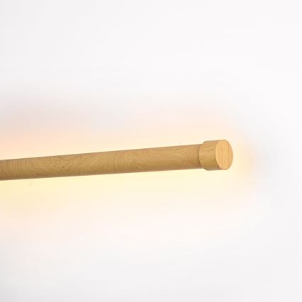 Brilagi - LED Аплик LUGO DUE LED/9W/230V дъбов декор